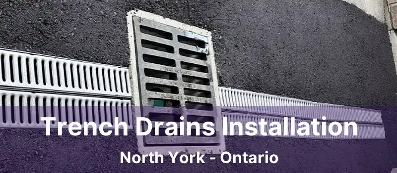  Trench Drains Installation North York - Ontario